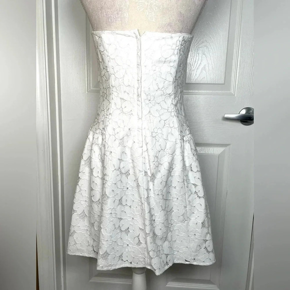 Lilly Pullizer‎ white strapless dress size 4 🆕 - Picture 5 of 7